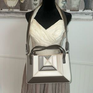 Mashhad Geometric Leather Bag